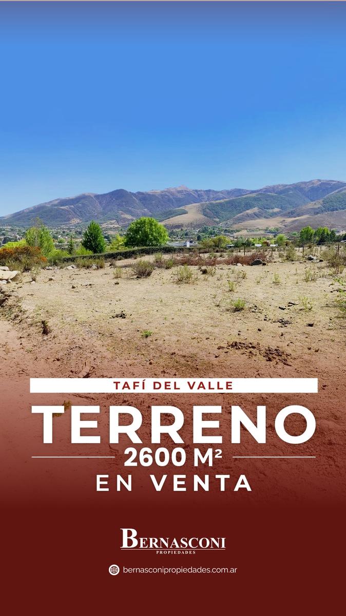 Terreno en Tafi Del Valle